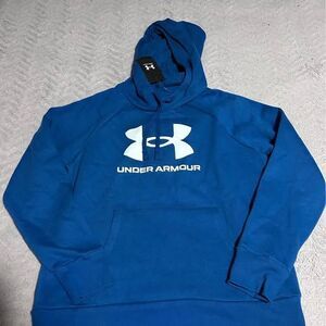 New Under Armour Women Blue Hoodie Size M